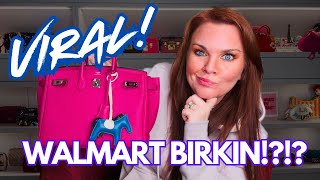 THE SOLD OUT, VIRAL WALMART BIRKIN BAG THAT PEOPLE ARE GOING CRAZY OVER!!