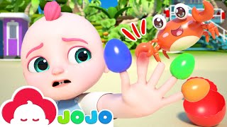 Egg Finger Family Song | Finger Family Song | Baby JoJo Nursery Rhymes \u0026 Kids Songs