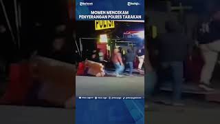 MOMEN KERIBUTAN DI POLRES TARAKAN, OKNUM TNI DIDUGA SERANG ANGGOTA POLISI #Shorts