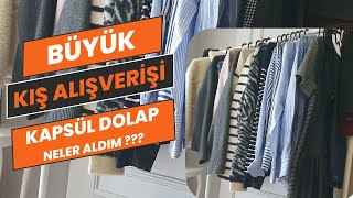 İNDİRİMLİ KIŞ ALIŞVERİŞİM💯 | KAPSÜL DOLAP✨ //  ZARA, MANGO, OYSHO, PENTİ, LEVİS💥