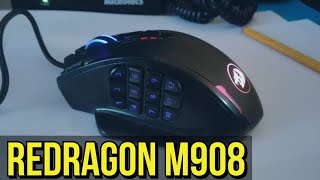 ✅ Redragon Impact M908 Gaming Mouse Review