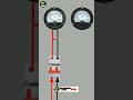 voltage metre and ampere metre wiring connection || #electric #shorts