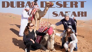 DUBAI DESERT SAFARI🐪 camel ride, dune bashing \u0026 camp show