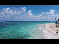 dominican republic drone video punta cana saona island bounty beach