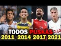 Todos os GOLAÇOS que já venceram o Prêmio PUSKÁS (2009-2021)