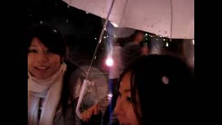 高田お花見2009雨！