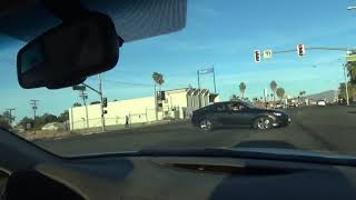 Driving Tour Of The Main Street In Blythe CA California Desert Town