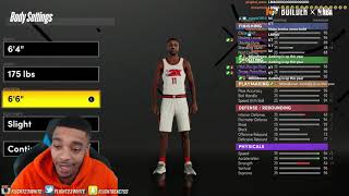 FlightReacts Official NBA 2K21 PS5 Next Gen BEST Glitchy PG Player Build Creation!
