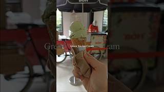 Green Tea Ice Cream at Boh Tea Centre, Malaysia. #foodvlog #malaysia #teafarm