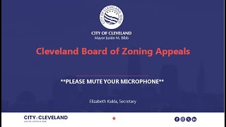 Board of Zoning Appeals Meeting January 27, 2025