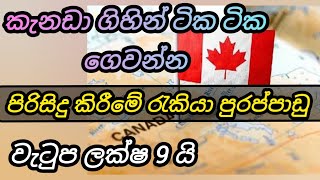 කැනඩා ගිහින් ටික ටික ගෙවන්න. පිරිසිදු කිරීමේ රැකියා.වැටුප් ලක්ෂ 9 යි cleaning foreign jobs in Canada