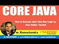 How to Execute other than Run Logic by User Define Thread? | Core Java Tutorial | by Mr.Ramachandra