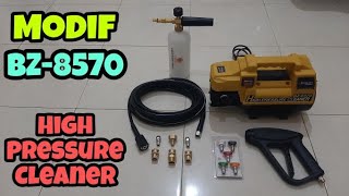 Modifikasi High Pressure Cleaner Benz BZ-8570 | Quick Installation & Release - Vlog #125