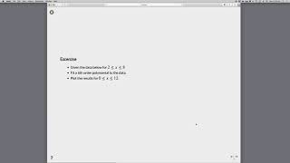 Curve fitting in Python