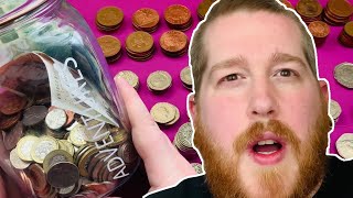 Emptying and Counting my Penny Challenge! | Budget with Ira