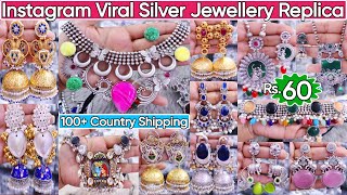 Latest Designer Oxidised Silver & Met Gold Brass Jewellery Collection 2024 | Traditional Jewellery