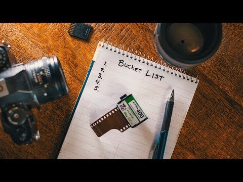 Achieve Your Photography GOALS With A BUCKET LIST! Achieve Your Photography GOALS With A BUCKET LIST!