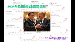 2024年哪只股票涨得最猛？2025年最确定的机会是什么？TSLA? NVDA? PLTR?