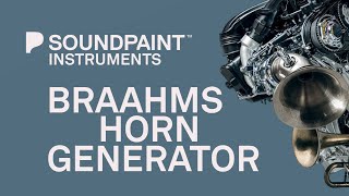 Soundpaint - Braahms Horn Generator - LFO Fun