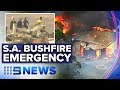 One dead, 54 injured in South Australian bushfires | Nine News Australia