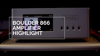 Boulder 866 Integrated Amplifier Highlights - English Version