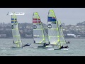 2019 49er World Championships - Yellow Race 8