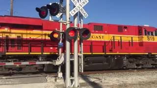 FEC TRAIN 101#2428@6:09pm @ Sarno Rd., Melbourne, FL