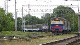 Электропоезда ЭР12-6001 и ЭР2-802/821 / ER12-6001 and ER2-802/821 EMU's