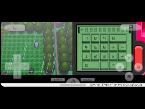 Drastic Emulator:  Pokemon Diamond calculator cheat to get any pokemon