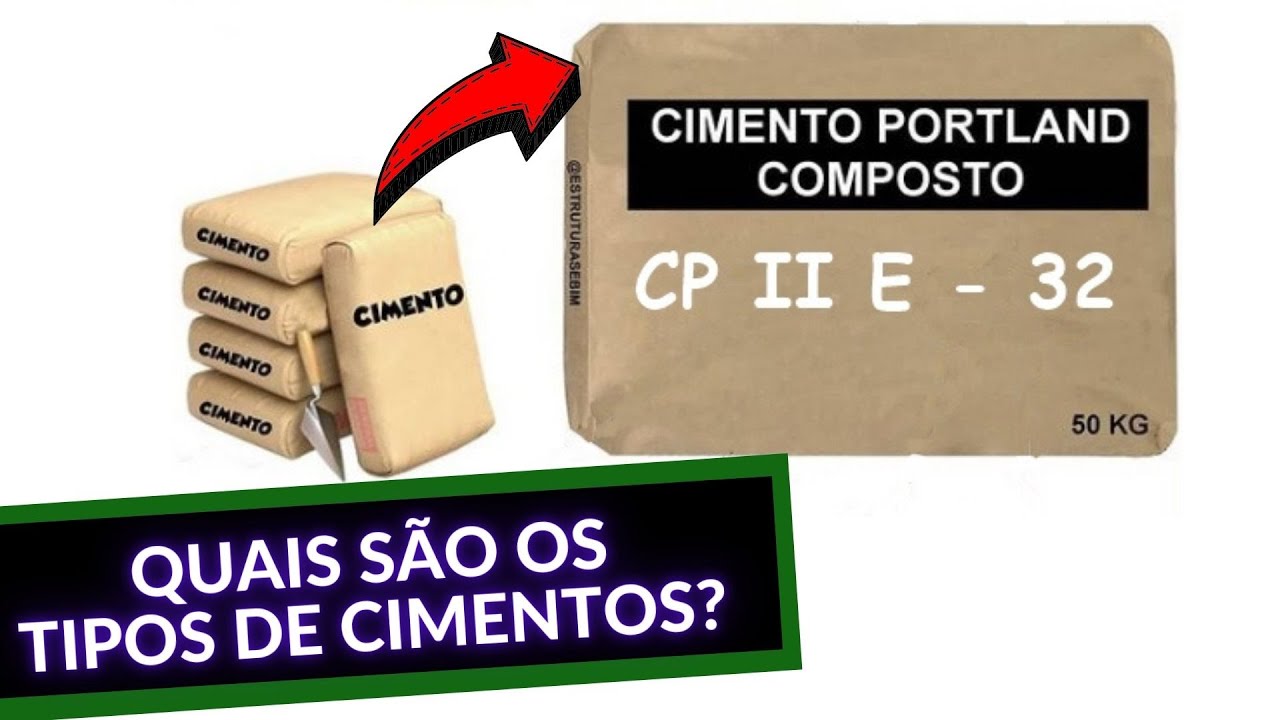 NÃO COMPRE O TIPO DE CIMENTO ERRADO! Saiba Interpretar O Saco De ...