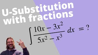 Using U-Substitution with Rational Functions - Examples EXPLAINED