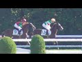 ファーストフォリオ、新馬戦の返し馬。現地映像、京都競馬場