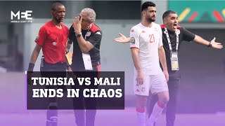 Afcon 2021: Mali-Tunisia referee ends game prematurely twice