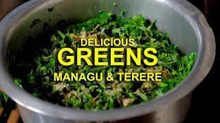 PIKA NA RAYCH - How to cook mboga za kienyeji | Managu | Terere | african nightshade \u0026 amaranthus