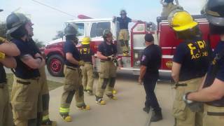 Training Division class 221 load hose training