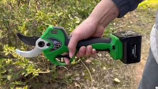 Funktionsvideo Akku-Baumschere GreenBay TOPCUT 40