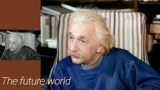 Albert Einstein said "I agree" , Color Video #alberteinstein #science