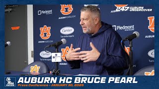 Auburn HC Bruce Pearl | Ole Miss preview