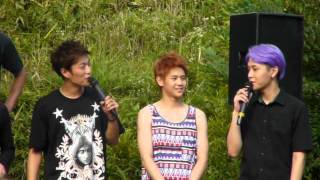 [Fancam] BEAST 120729 - Inkigayo Mini Fanmeeting (1/4)