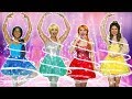 DISNEY PRINCESSES MAGIC BALLERINAS (With Elsa and Anna, Belle, Jasmine and Mulan). Totally TV