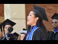 Star Spangled Banner at 2017 UCLA Law Commencement