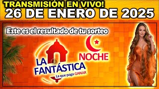 FANTASTICA NOCHE: Resultado LA FANTASTICA NOCHE del DOMINGO 26 de Enero de 2025.