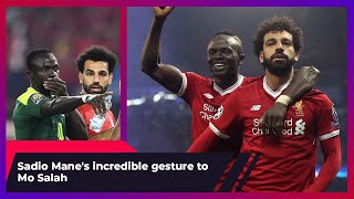 Sadio Mane's incredible gesture to Mo Salah since winning AFCON cup | Liverpool vs Norwich