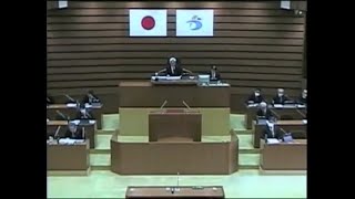 令和６年第４回定例会　開会・議案等の上程（11月29日）