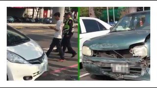 遭違規車撞擊後座未繫安全帶 2死2傷--蘋果日報 20160307