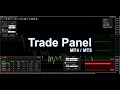 Trade Panel is a trade manager for manual trading on the Metatrader 4 and 5 platform.