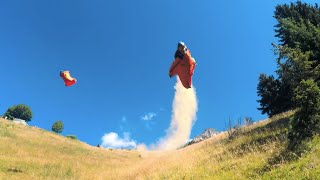 World's First Wingsuit Slalom