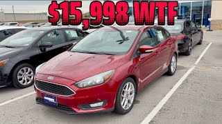 CARMAX Has Lots Full of Unsold Overpriced Cars