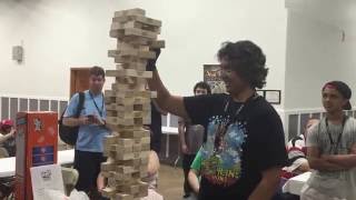 Charriii5's Giant Jenga at TooManyGames 2016 (feat. Nathaniel Bandy)