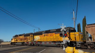 UP 1039 LRS99 Local North - S. Airport Way Railroad Crossing, Manteca CA